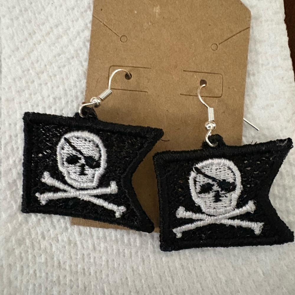 Pirate Skull Earrings